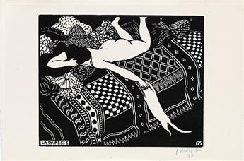 FÉLIX VALLOTTON La Paresse.